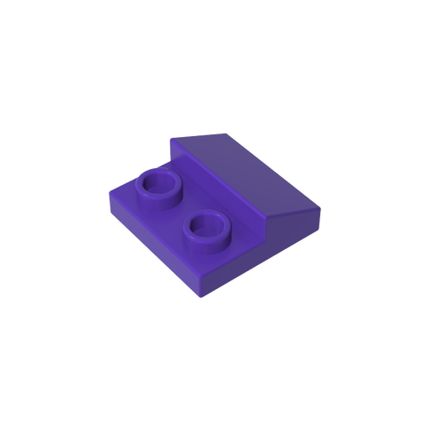 Gobricks,Slope 45 2 x 1 with 2/3 Cutout,gds1013,gds1013-2