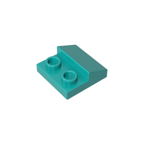 Gobricks,Slope 45 2 x 1 with 2/3 Cutout,gds1013,gds1013-2