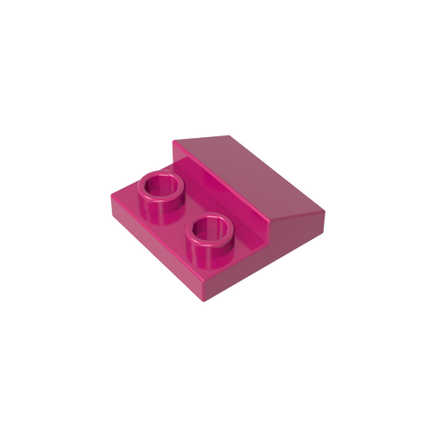 Gobricks,Slope 45 2 x 1 with 2/3 Cutout,gds1013,gds1013-2