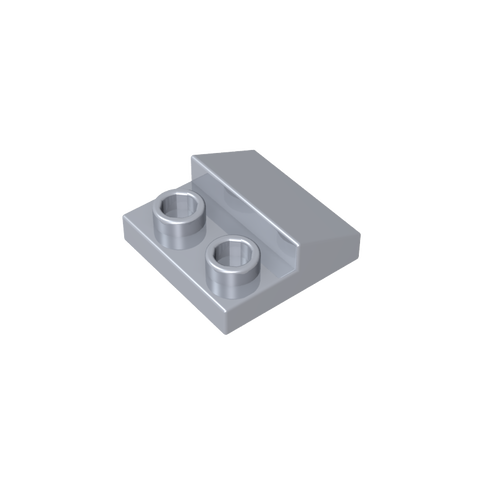 Gobricks,Slope 45 2 x 1 with 2/3 Cutout,gds1013,gds1013-2