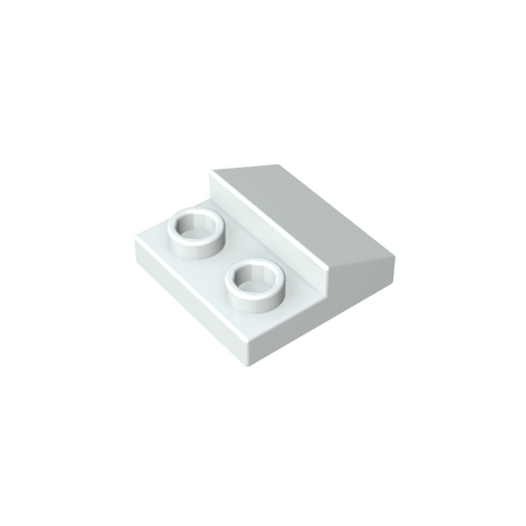 Gobricks,Slope 45 2 x 1 with 2/3 Cutout,gds1013,gds1013-2