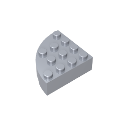 Brick Round Corner 4 x 4 Full Brick ,2577