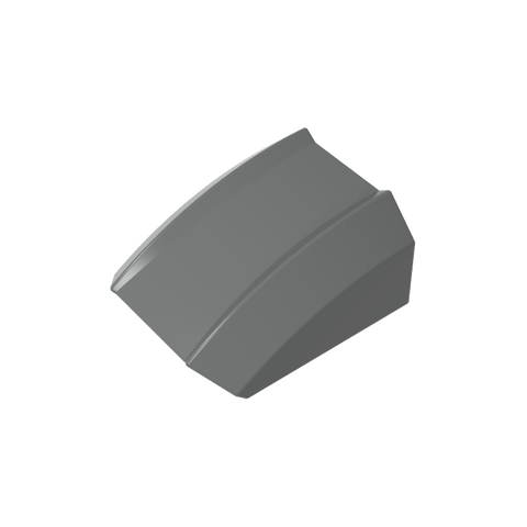 Gobricks,Slope Curved 2 x 2 with Lip, No Studs,30602,47904,28659,54415