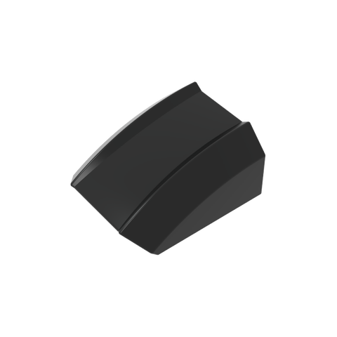 Gobricks,Slope Curved 2 x 2 with Lip, No Studs,30602,47904,28659,54415