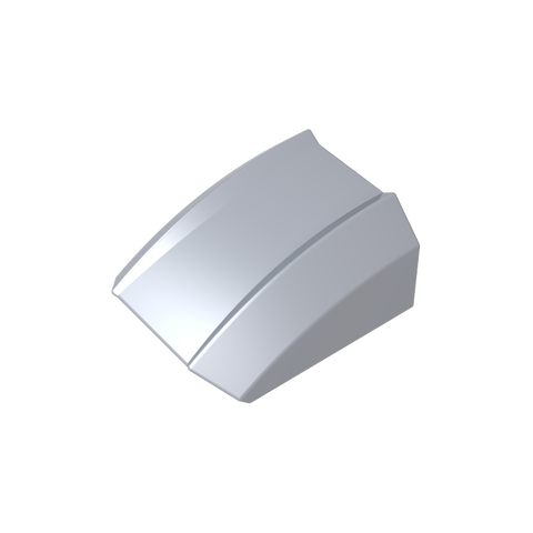 Gobricks,Slope Curved 2 x 2 with Lip, No Studs,30602,47904,28659,54415