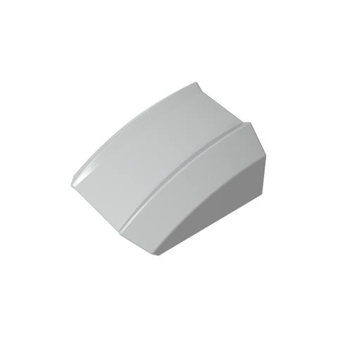 Gobricks,Slope Curved 2 x 2 with Lip, No Studs,30602,47904,28659,54415