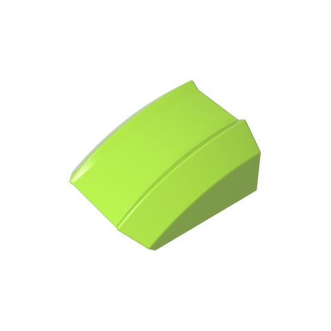 Gobricks,Slope Curved 2 x 2 with Lip, No Studs,30602,47904,28659,54415