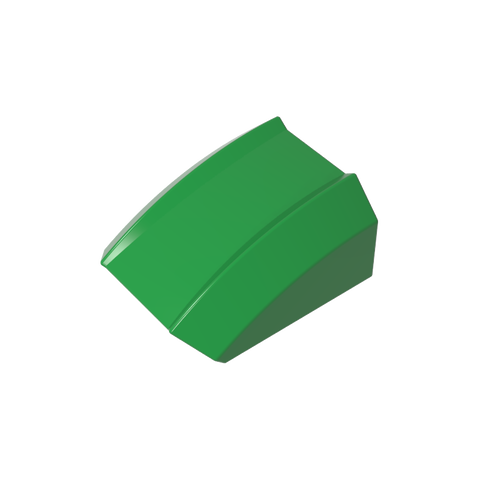 Gobricks,Slope Curved 2 x 2 with Lip, No Studs,30602,47904,28659,54415