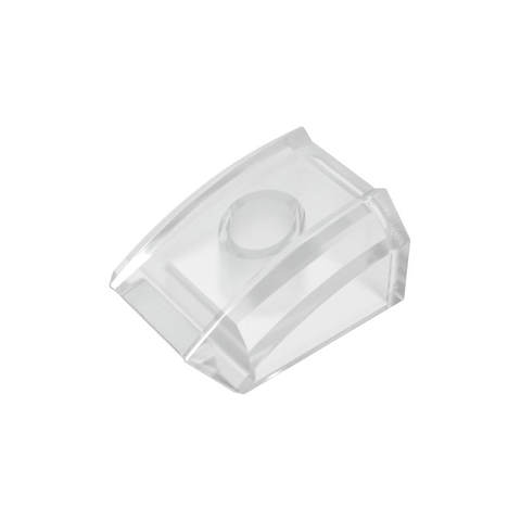 Gobricks,Slope Curved 2 x 2 with Lip, No Studs,30602,47904,28659,54415