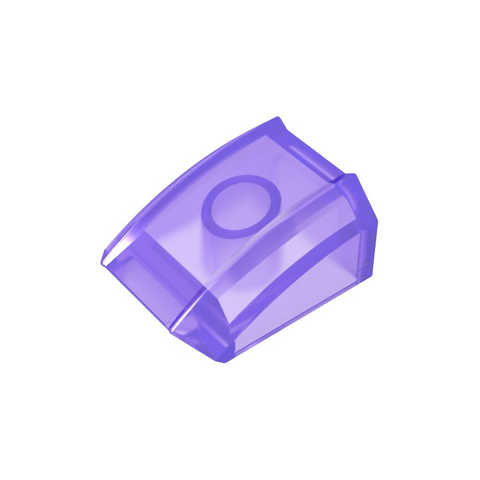 Gobricks,Slope Curved 2 x 2 with Lip, No Studs,30602,47904,28659,54415