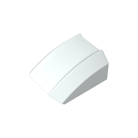 Gobricks,Slope Curved 2 x 2 with Lip, No Studs,30602,47904,28659,54415