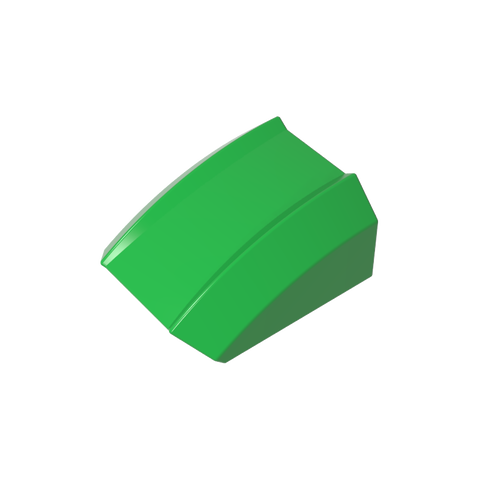 Gobricks,Slope Curved 2 x 2 with Lip, No Studs,30602,47904,28659,54415