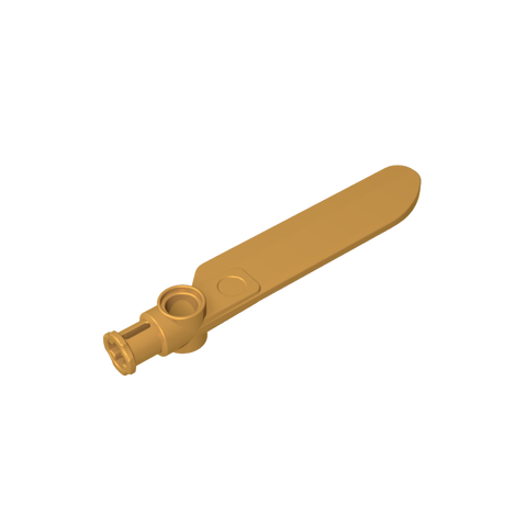 Gobricks,Technic Rotor Blade Small with Axle and Pin Connector End,99012,58489
