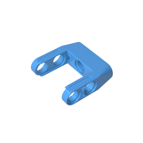 Gobricks,Technic Pin Connector Toggle Joint Smooth Double with Axle and Pin Holes,87408,49137