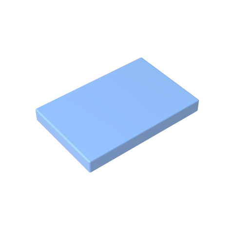 Gobricks,Tile 2 x 3,26603