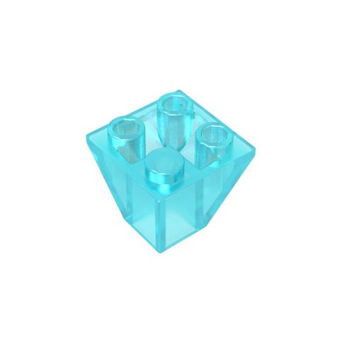 Gobricks,Slope Inverted 45° 2 x 2 Double Convex,3676