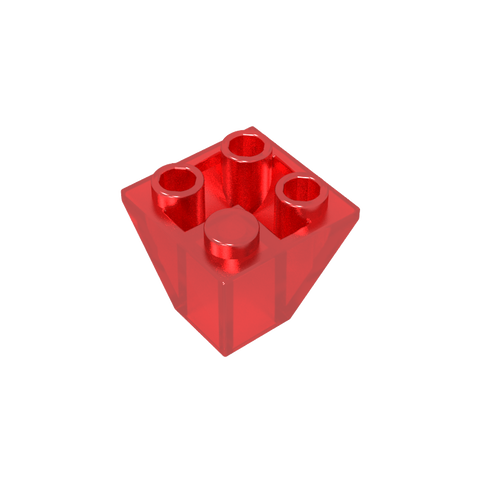 Gobricks,Slope Inverted 45° 2 x 2 Double Convex,3676