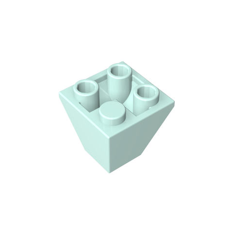 Gobricks,Slope Inverted 45° 2 x 2 Double Convex,3676