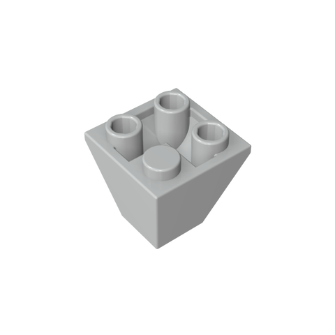 Gobricks,Slope Inverted 45° 2 x 2 Double Convex,3676