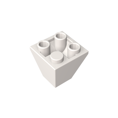 Gobricks,Slope Inverted 45° 2 x 2 Double Convex,3676