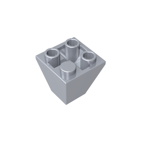 Gobricks,Slope Inverted 45° 2 x 2 Double Convex,3676