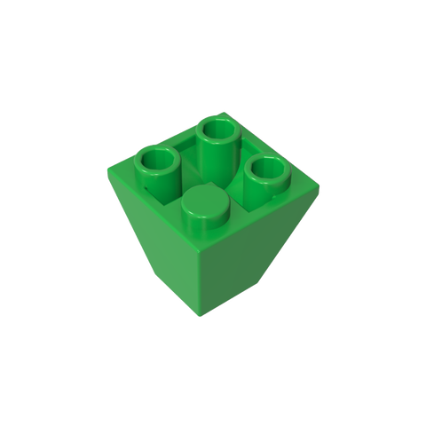Gobricks,Slope Inverted 45° 2 x 2 Double Convex,3676