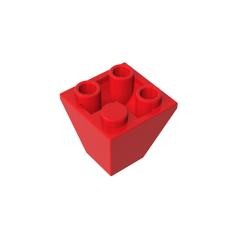 Gobricks,Slope Inverted 45° 2 x 2 Double Convex,3676