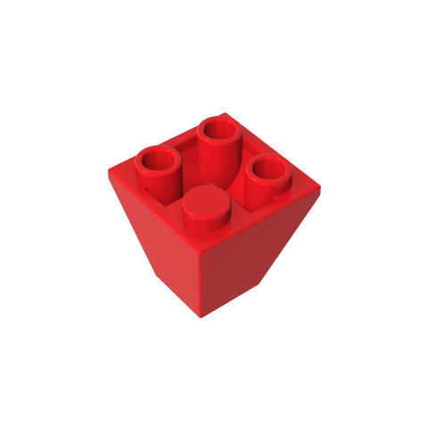 Gobricks,Slope Inverted 45° 2 x 2 Double Convex,3676
