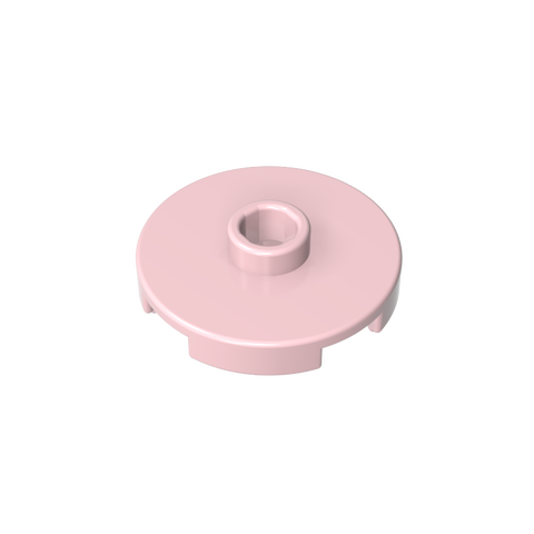 Gobricks,Plate Special Round 2 x 2 with Center Stud (Jumper Plate),18674
