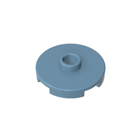 Gobricks,Plate Special Round 2 x 2 with Center Stud (Jumper Plate),18674