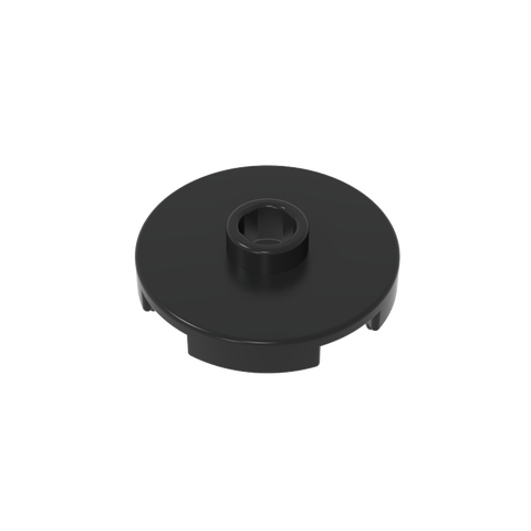 Gobricks,Plate Special Round 2 x 2 with Center Stud (Jumper Plate),18674