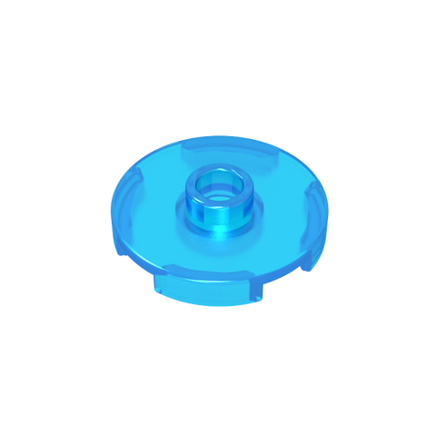 Gobricks,Plate Special Round 2 x 2 with Center Stud (Jumper Plate),18674