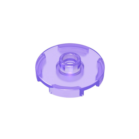 Gobricks,Plate Special Round 2 x 2 with Center Stud (Jumper Plate),18674