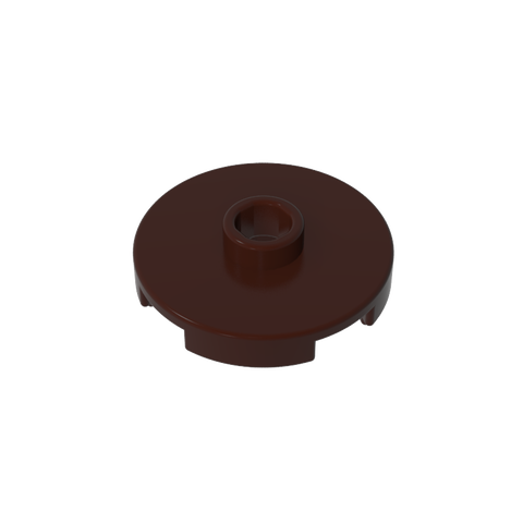 Gobricks,Plate Special Round 2 x 2 with Center Stud (Jumper Plate),18674