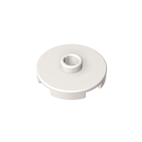 Gobricks,Plate Special Round 2 x 2 with Center Stud (Jumper Plate),18674