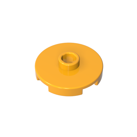 Gobricks,Plate Special Round 2 x 2 with Center Stud (Jumper Plate),18674