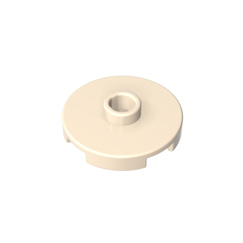 Gobricks,Plate Special Round 2 x 2 with Center Stud (Jumper Plate),18674
