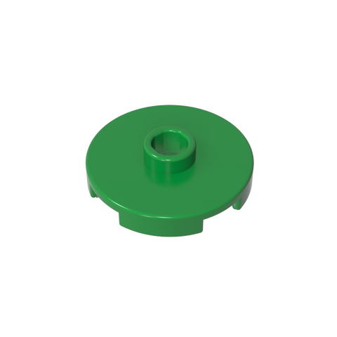 Gobricks,Plate Special Round 2 x 2 with Center Stud (Jumper Plate),18674