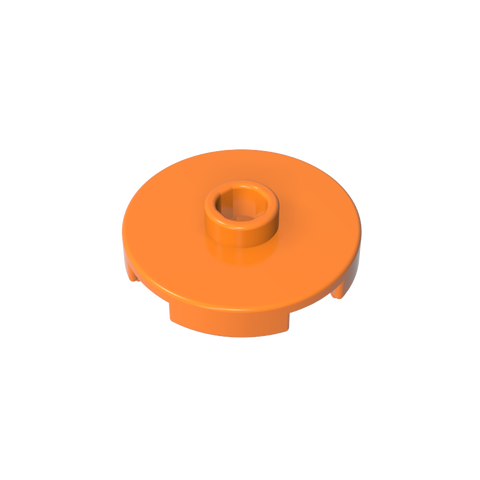 Gobricks,Plate Special Round 2 x 2 with Center Stud (Jumper Plate),18674