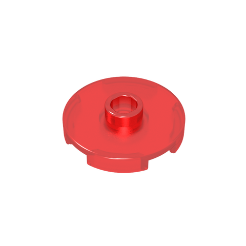 Gobricks,Plate Special Round 2 x 2 with Center Stud (Jumper Plate),18674