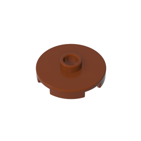 Gobricks,Plate Special Round 2 x 2 with Center Stud (Jumper Plate),18674