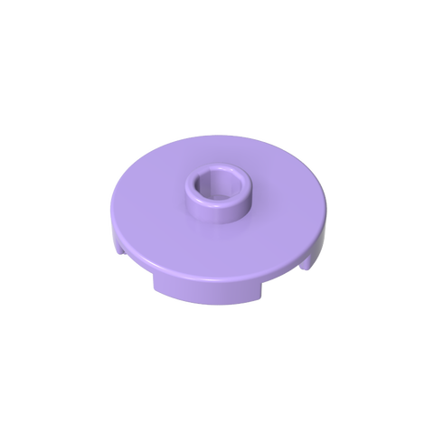 Gobricks,Plate Special Round 2 x 2 with Center Stud (Jumper Plate),18674