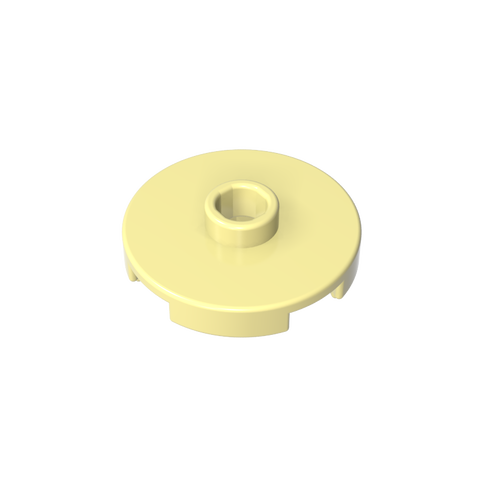 Gobricks,Plate Special Round 2 x 2 with Center Stud (Jumper Plate),18674