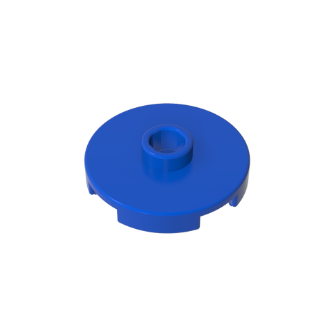 Gobricks,Plate Special Round 2 x 2 with Center Stud (Jumper Plate),18674