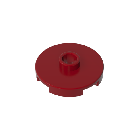 Gobricks,Plate Special Round 2 x 2 with Center Stud (Jumper Plate),18674
