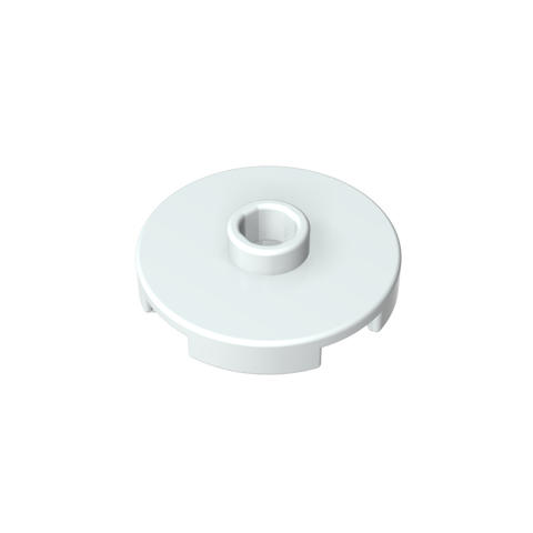 Gobricks,Plate Special Round 2 x 2 with Center Stud (Jumper Plate),18674