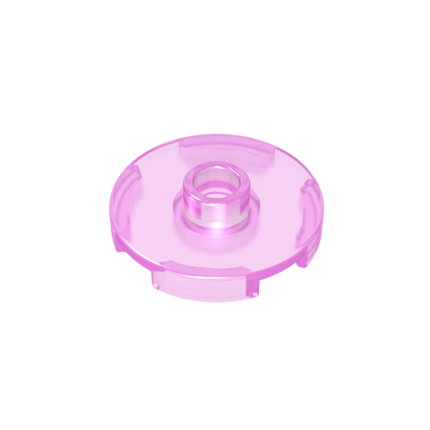 Gobricks,Plate Special Round 2 x 2 with Center Stud (Jumper Plate),18674