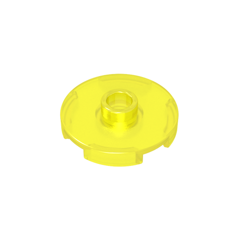 Gobricks,Plate Special Round 2 x 2 with Center Stud (Jumper Plate),18674