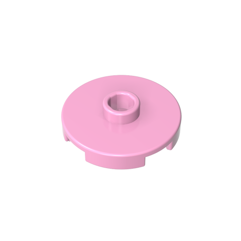 Gobricks,Plate Special Round 2 x 2 with Center Stud (Jumper Plate),18674
