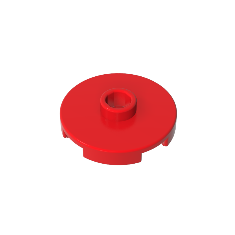 Gobricks,Plate Special Round 2 x 2 with Center Stud (Jumper Plate),18674